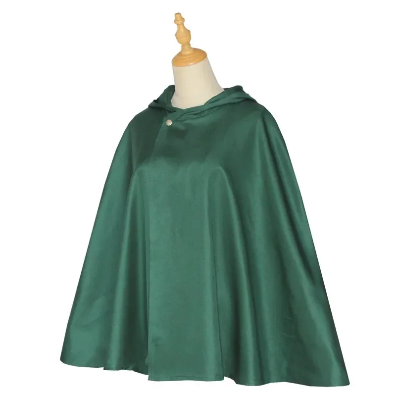 

Cosnin Attack on Titan Cloak shingeki no kyojin Cloak Shingeki No Kyojin Survey Corps Cloak Cosplay Cape Green Shawl Men's and W