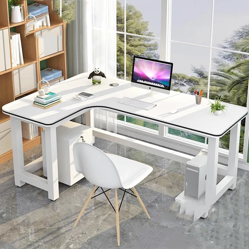 

Standing Study Office Desk European Organization Writing Corner Office Desk Ergonomic Computer Escritorio Esquinero Furniture