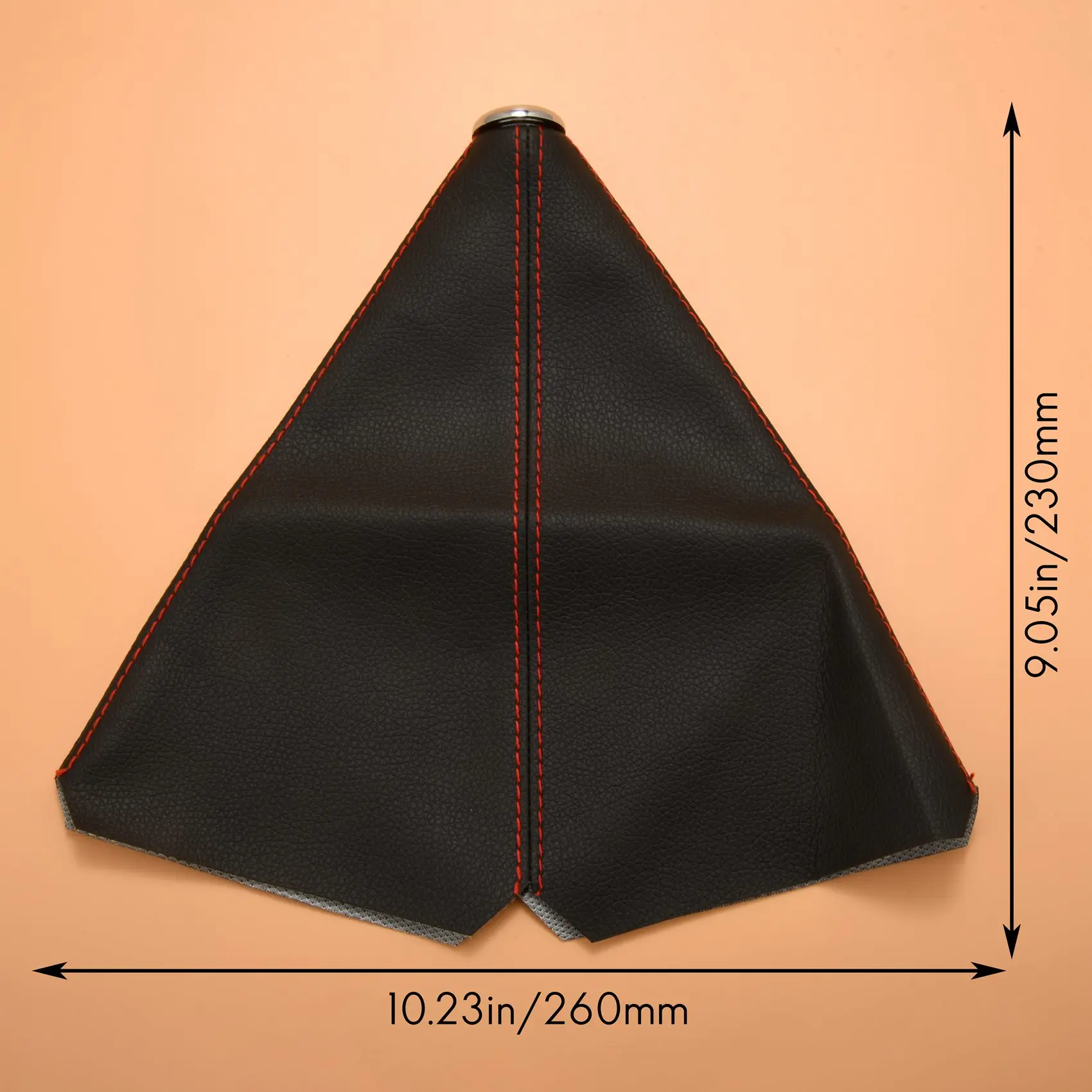 AT77 Universal Auto Manual เกียร์ Shift Knob Boot ฝุ่นเกียร์ Gaiter Cover เกียร์ Shifter Boot Shift Knob Gaiter Boot