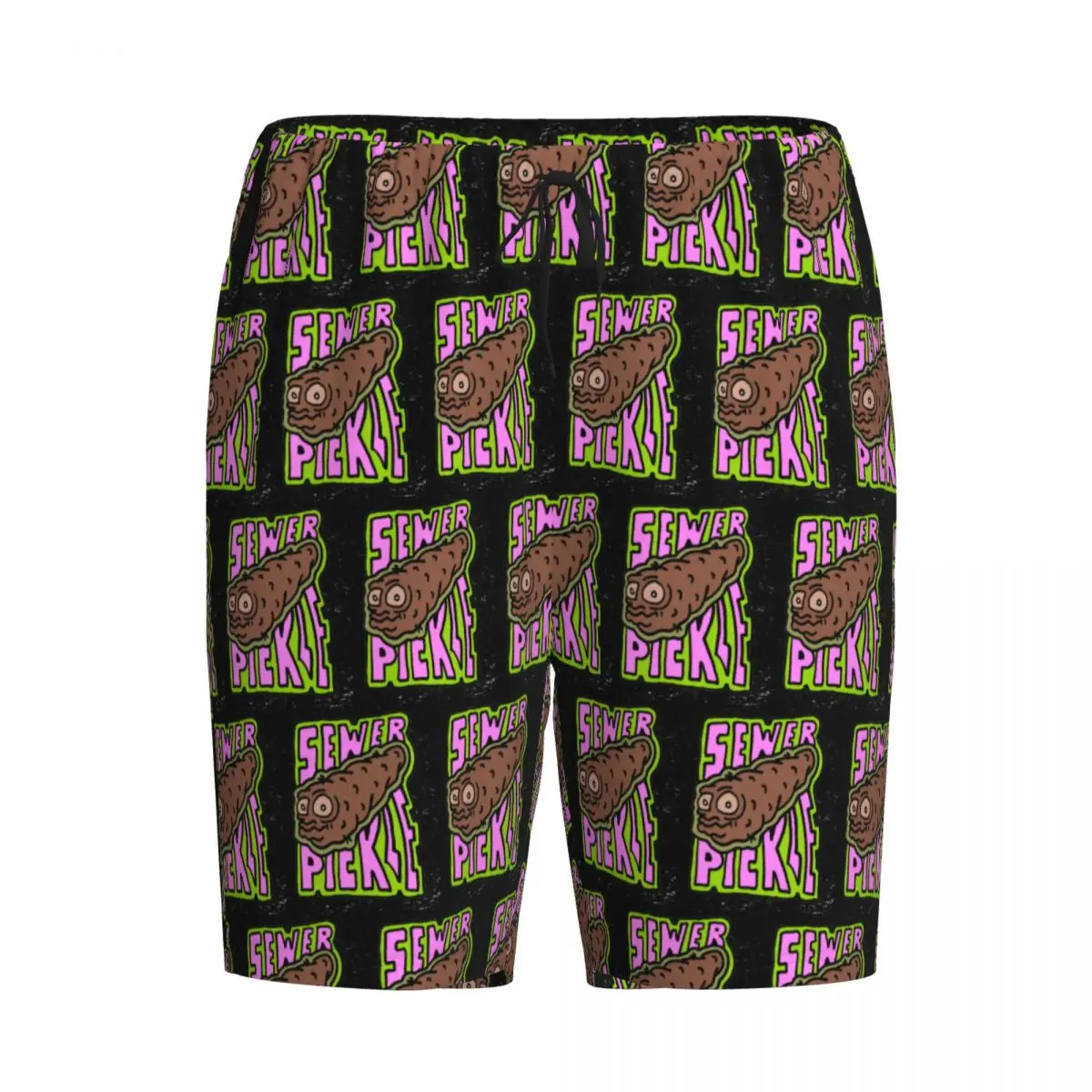 

Мужские пижамные шорты Custom Sewer Pickle: брюки для сна и отдыха