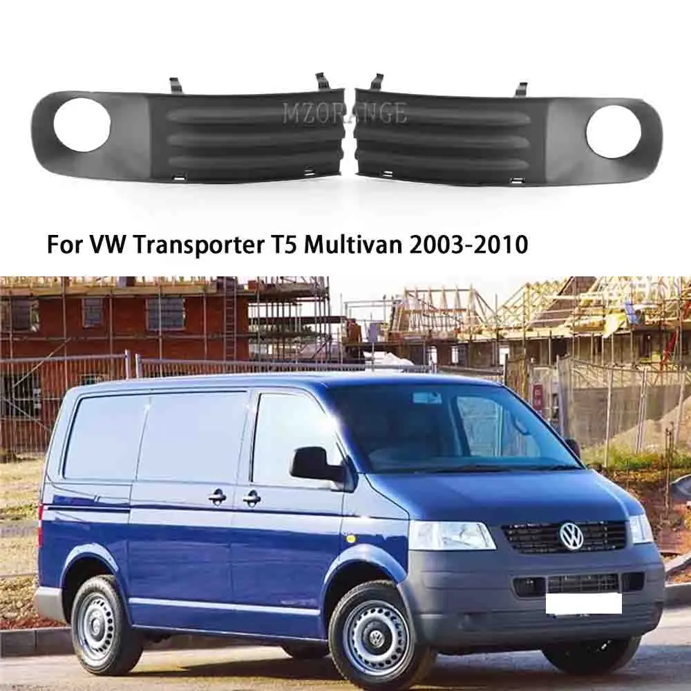 Fog Lights cover For VW Transporter T5 Multivan 2003-2010 Fog Light Fog Lamp Covers headlight Grill bezel  accessories