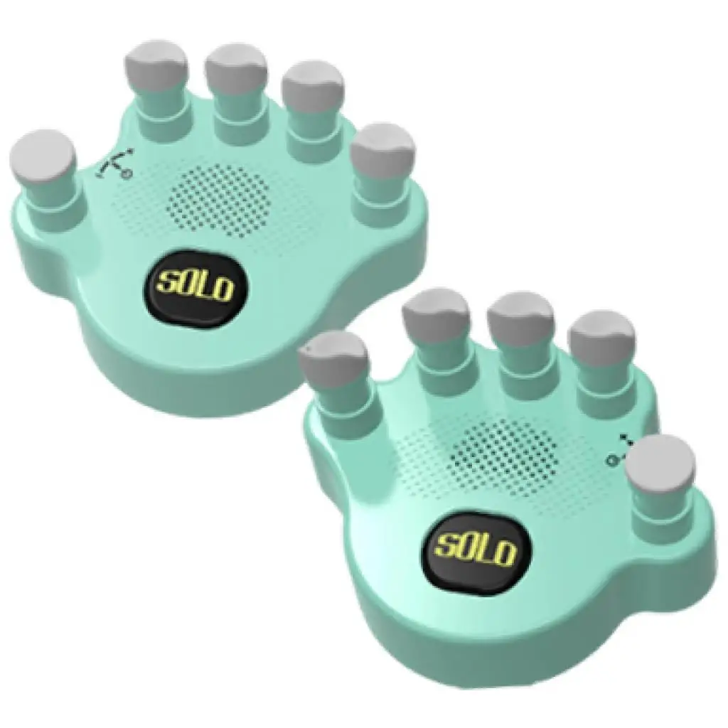 Finger Exerciser Training Strength Corrector Silicone Keyboard Dual Speaker Hand Grip Trainer for Piano Guitar Beginners