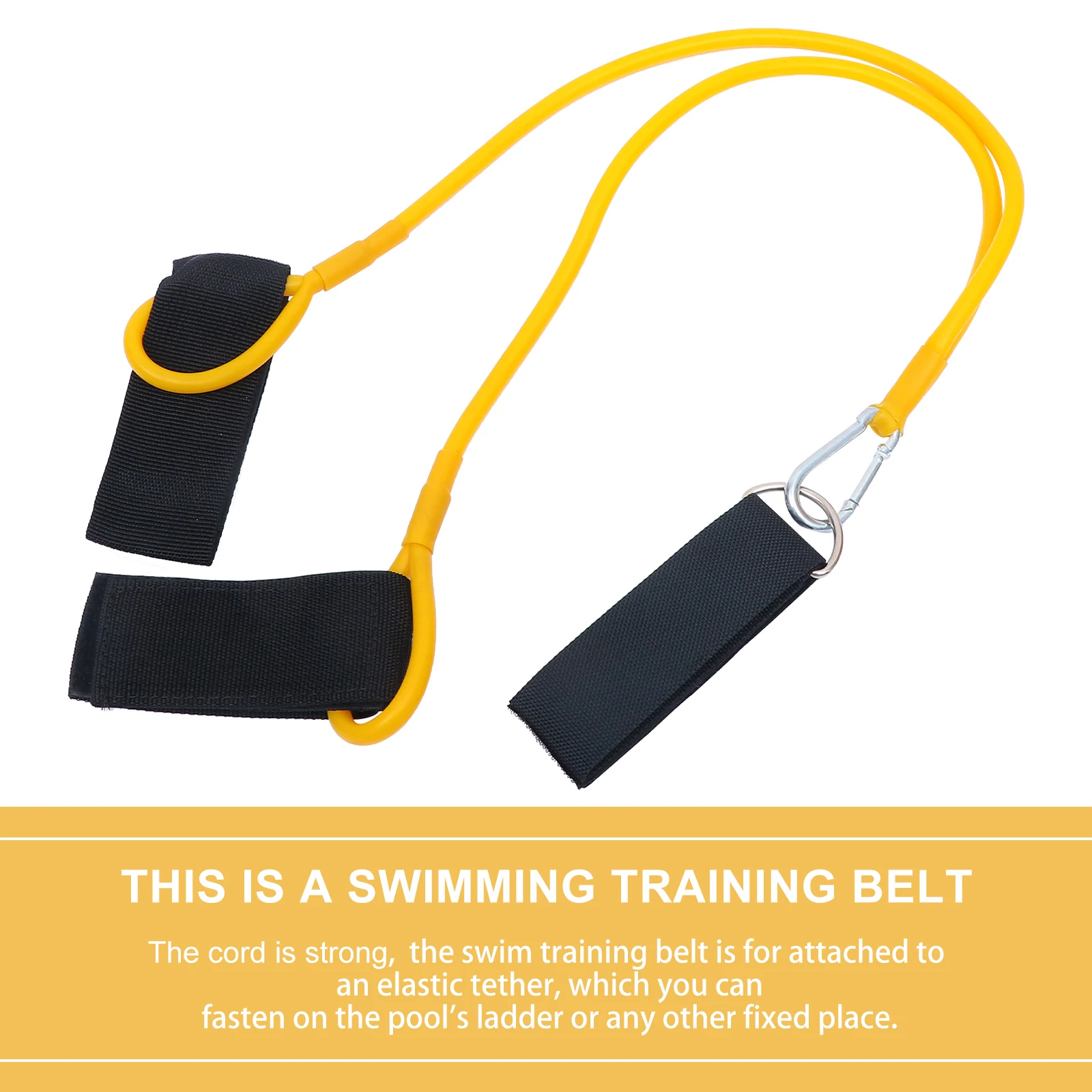 

Swimming Resistance Band Accessories Belt Workout Equipment Emulsion Bands for Training Pool