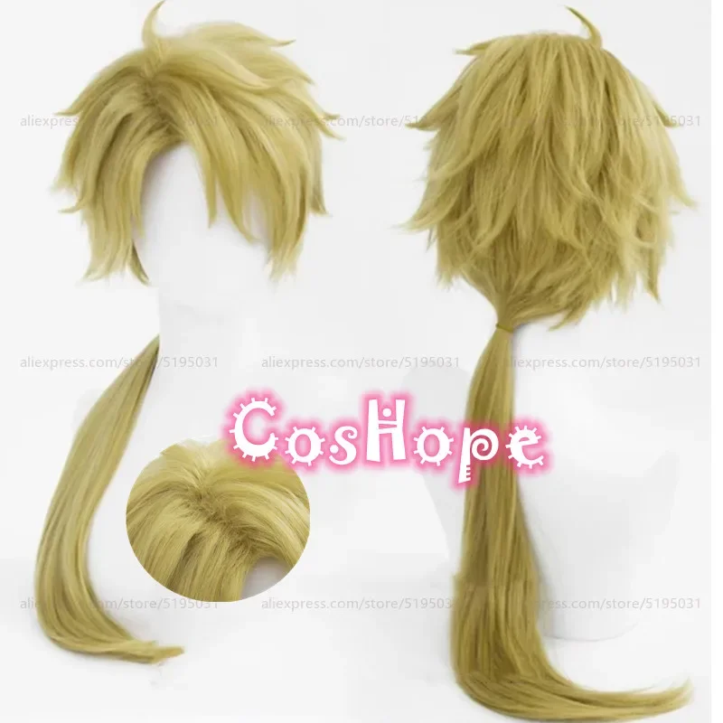 Kunikida Doppo Cosplay Wig 70cm Long Frizzy Wig Anime Cosplay Wigs Heat Resistant Synthetic Wigs