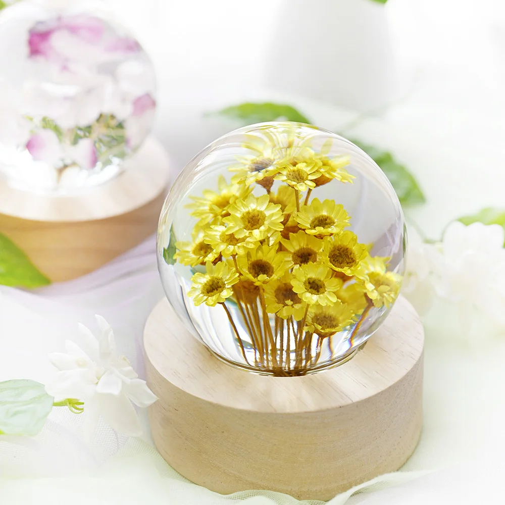 

Creative 2 in 1 Preserved Flower LED Night Light USB Flash Drive Mother's Day Gifts for Mom Teacher Birthday Back to School