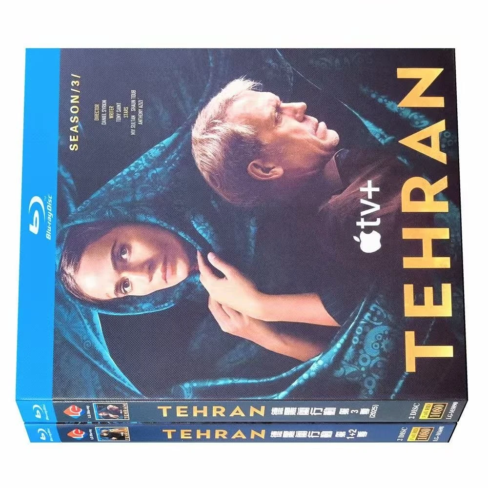 Tehran Season 1-3（2024） Blu-ray disc 4-D