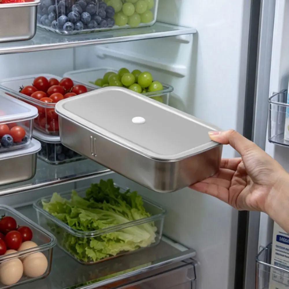 4-speed Temp USB Heated Lunch Box 304 Food-Grade Stainless Steel 6-speed Timer Wireless Heating Food Container Rechargeable
