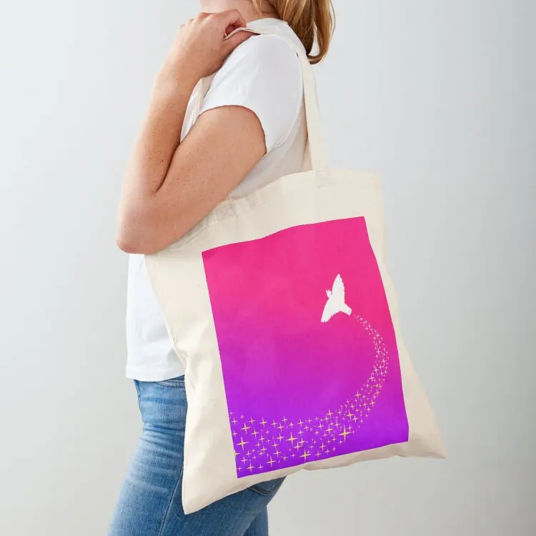 

Flying in the Sky (pink sunrise) Tote Bag Shopper handbag tote university women
