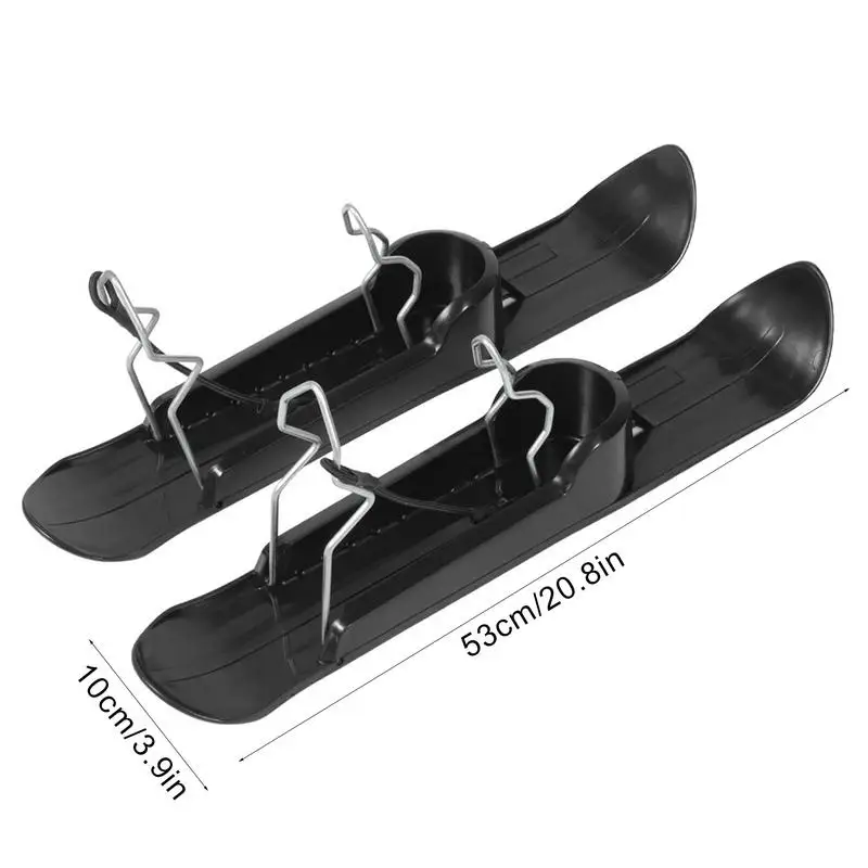 

Snow Skis Set Training Cycling Skiing Sled Portable Kids Balanced Scooter For Ski Resorts Golf Carts Strollers Balance Cycling