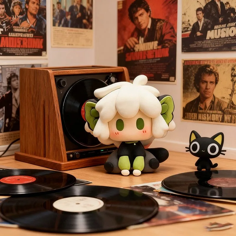 

Luo Xiaohei'S War Chronicles 2: Creative And Personalized Cartoon Q-Edition Desktop Ornament With High Beauty And Exquisite Gift