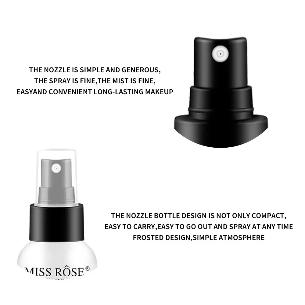 Miss Rose 100ml Makeup Fixing Setting Mist Photo Finish Primer Water Set & Refresh Spray