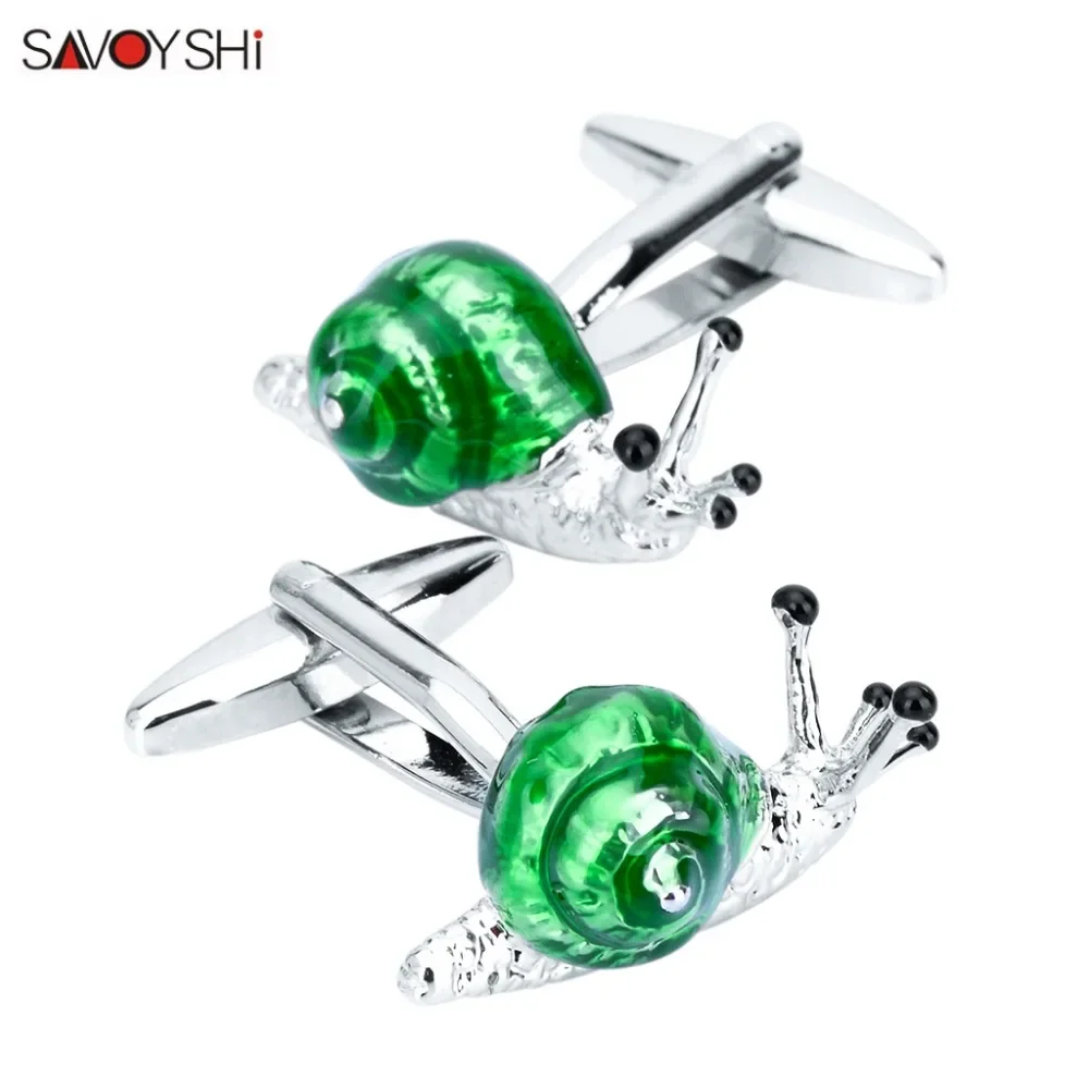 

SAVOYSHI High Quality Funny Animal Cuff Links Shirt Cufflinks for Mens Gifts Cuff bottons Brand Jewelry Custom Name