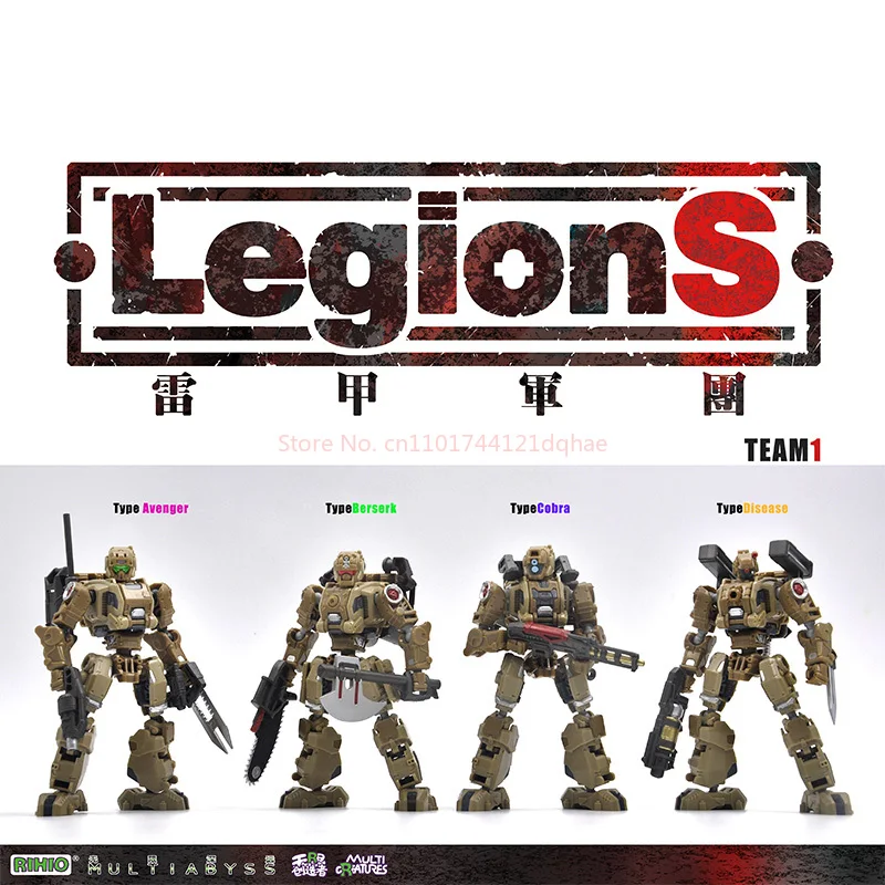 ของเล่นหุ่นยนต์ประกอบริฮิโอ เลเจียนส์ รุ่นคลาสสิก ของสะสม แอคชั่นฟิกเกอร์ ซีรีส์อินฟินิตี้ ครีเอเตอร์ งานแฮนด์เมด