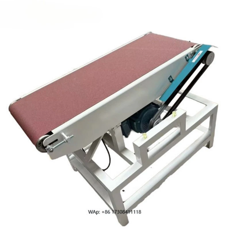 Electric Vertical Horizontal Metal Belt Sander Industrial Stainless Steel Sander