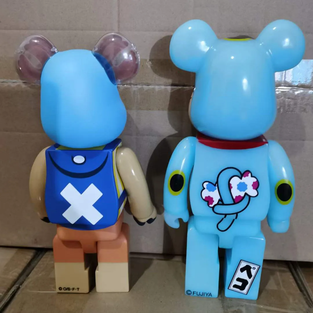 Bearbrick 400% 28cm milky fujiya luminous table blessed milk girl ornaments figure pvc