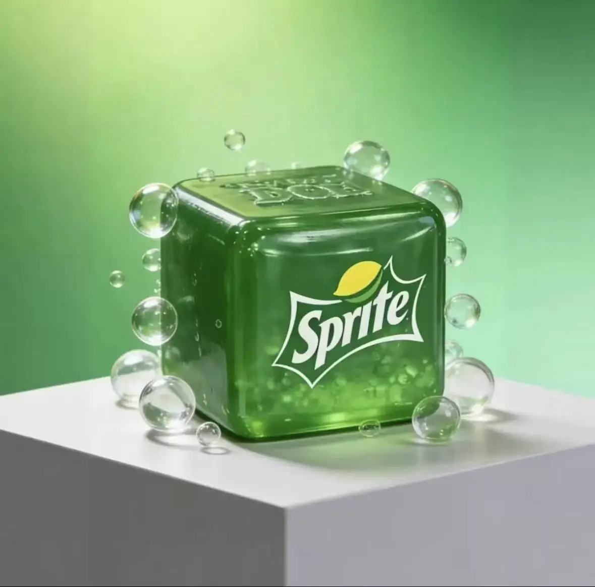 Nuevo en stock: Coca-Cola, Sprite, Fanta, cubitos de hielo, Needoh, hermoso juguete antiestrés en forma de cubo, blando y apretable.