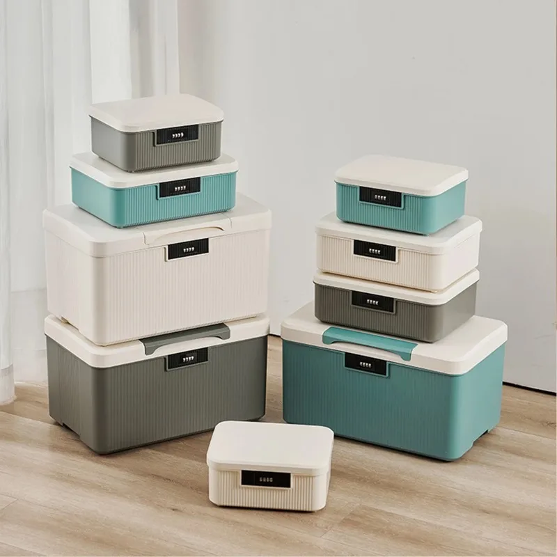 ‌Premium Lockable Storage Box for Home - Secure Document Organizer Medicine Cabinet Privacy Safe, Multi-Purpose Storage Solution - view 3