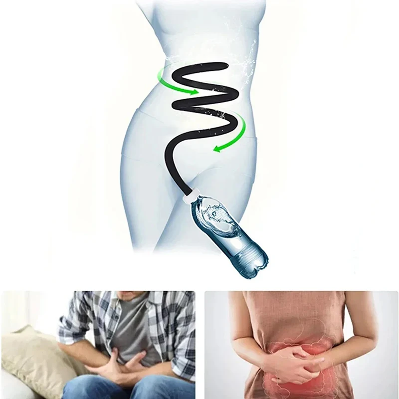 50/200 سنتيمتر لينة سيليكون أنبوب حقنة شرجية الشرج ، دش تنظيف مجموعة ، المحمولة ، أنبوب الشرج الأنظف ، النظافة الشخصية تنظيف بيديت دش