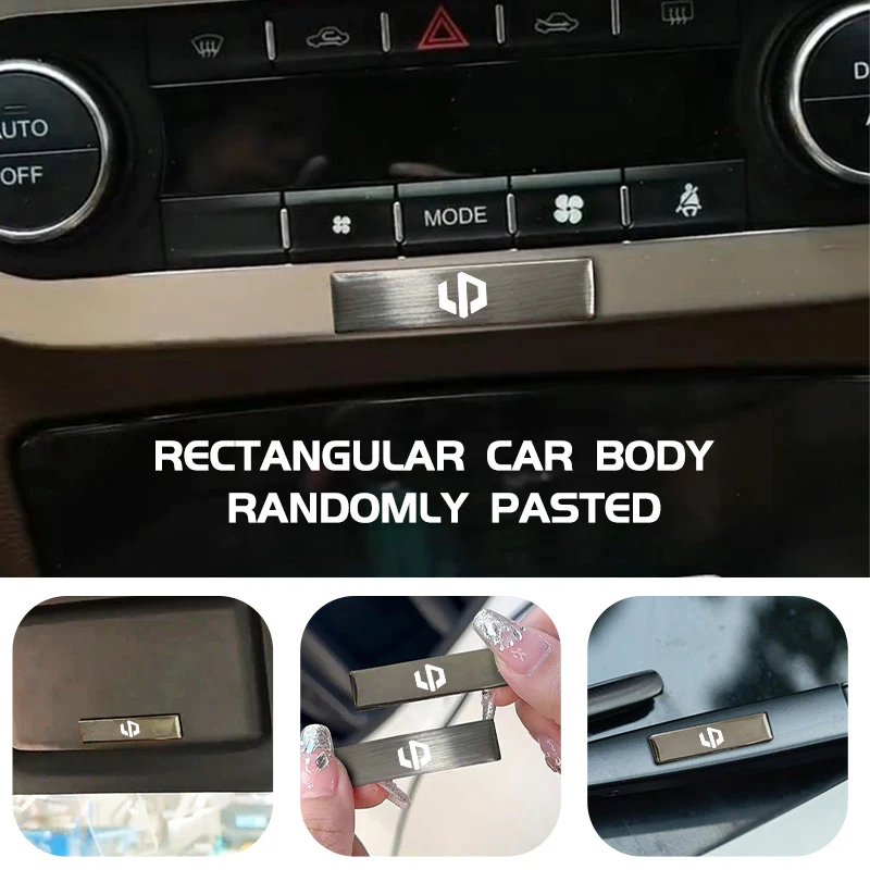 For Leapmotor Metal Sticker Aluminum Badge Emblem Sticker Car Accessories T03 S01 C16 C11 C01 C10 2022 2023 2021