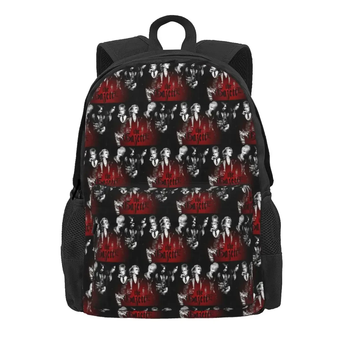 

Japan Rock The Gazette Band Backpack Daypack Large Capacity Kids BookBag School Bag Shoulder Bags for Men Women
