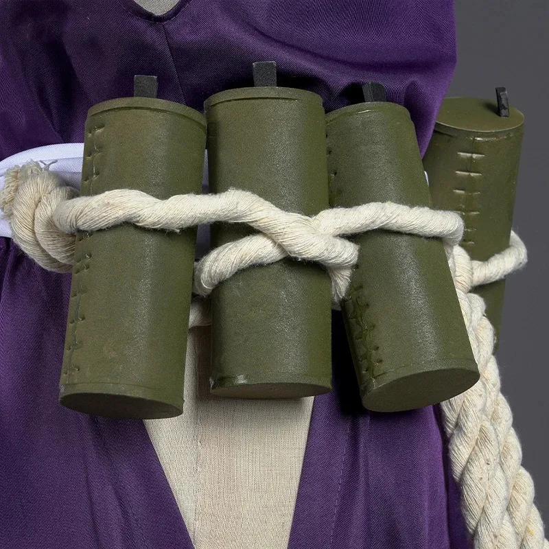 25COSAnime Jigokuraku Yukhada كوسبلاي كوستوم كونويتشي هالو سبعة ثعلب سومير زي أرجواني لحفلات الهالوين مجموعة كاملة للنساء #6