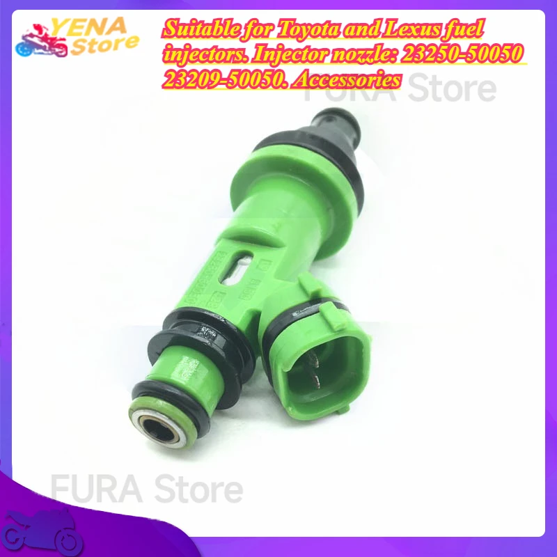 

Automobile fuel injector Suitable for Toyota and Lexus fuel injectors. Injector nozzle: 23250-50050 ~ 23209-50050. Accessories