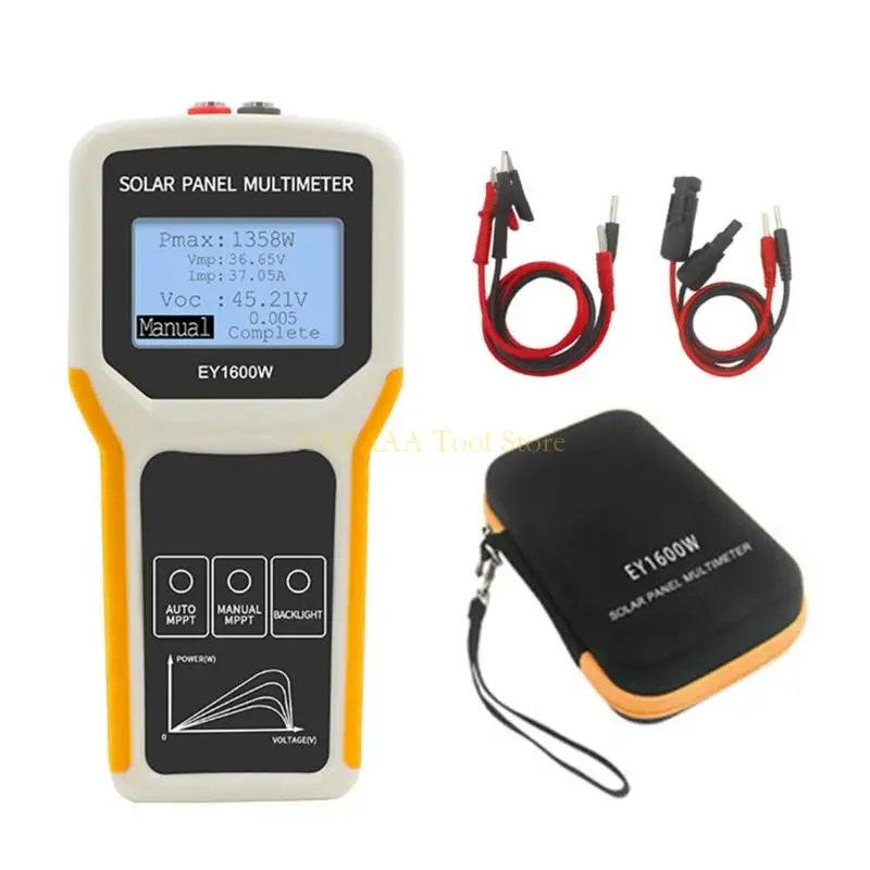 

A2BE Solar Panel Tester MPPT Voltages Meter for Automotive Solar Panel Systems