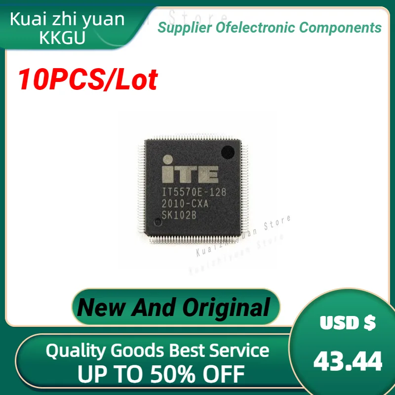 

10PCS/Lot New And Original IT5570E-128/CX CXA CXS Blank Chip With No Program QFP-128 Quality Goods