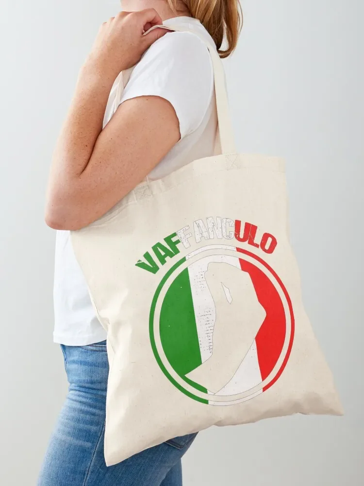 

VAFFANCULO Tote Bag ecological bags tote bags men Shopping bags university shopper bag