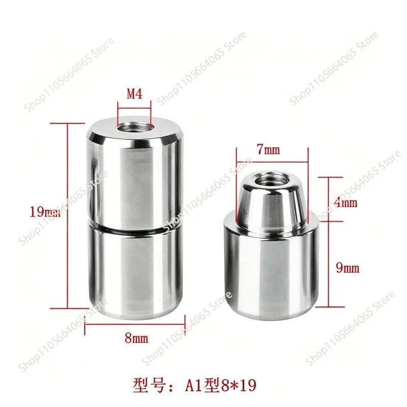 5 Pieces A3 Type Mould Precision Positioning Guide Pillar Guide Bush Round Slope Locating Pin  \Taper Locator High Concentricity