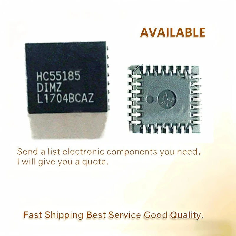 10Pcs/Lot Original HC55185DIMZ HC55185DIM HC55185 PLCC-28 Integrated circuit IC interface chip Best Quality
