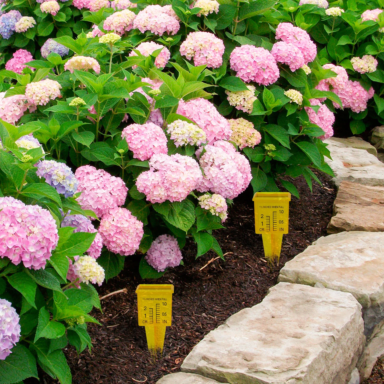 

3pcs Rainfall Gauge Plastic Accurate Rain Measurement Tool For Garden Lawn Outdoor Use Rainfall Meter Garden Instrument