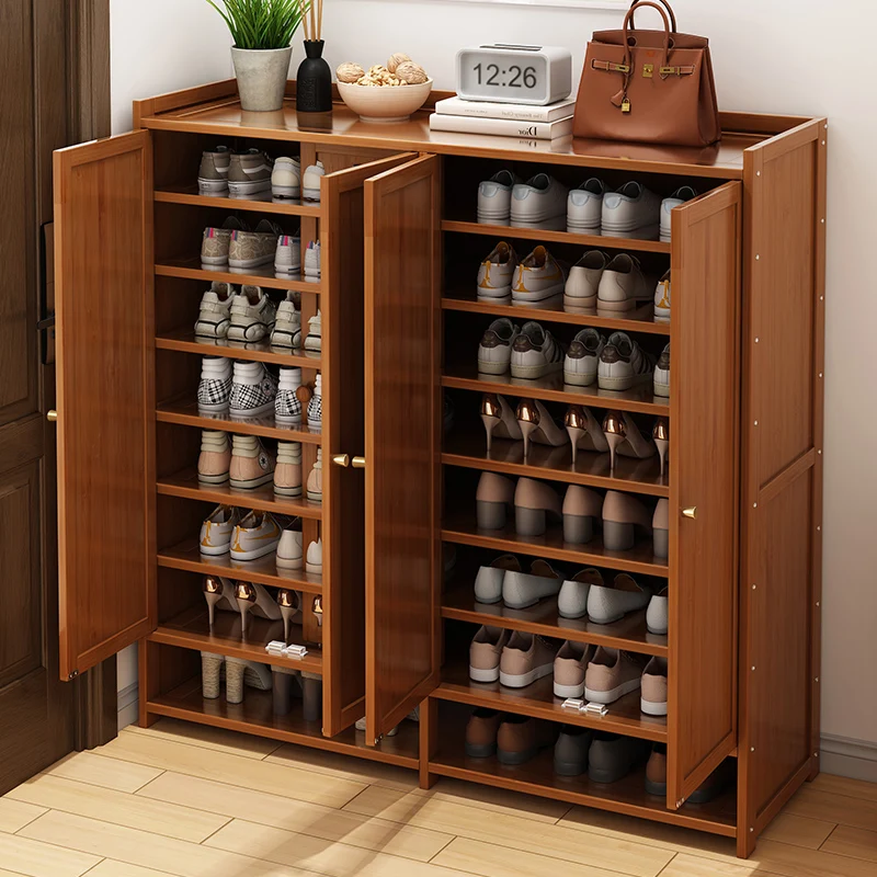 Shoe cabinet household door entrance locker integrated large capacity multi-layer storage shoe rack dust