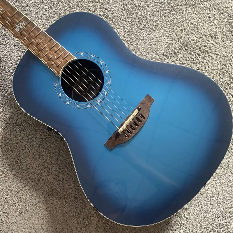 41'Ovation Ultra 1516 Acoustic Guitar Electric 20 Frets Solid Top Body ABS Bac&Side Genuine and Original