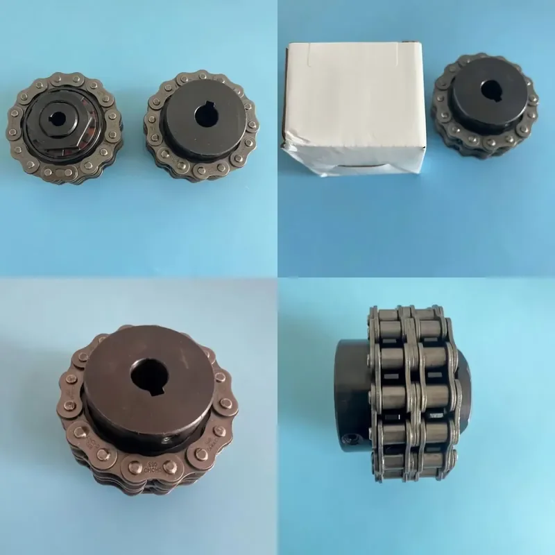 

TEBAK Torque Limite Roller Shaft Torque Limiter Clutch Coupling Flexible Friction Safety Roller Chain Shaft TC Torque Limiter