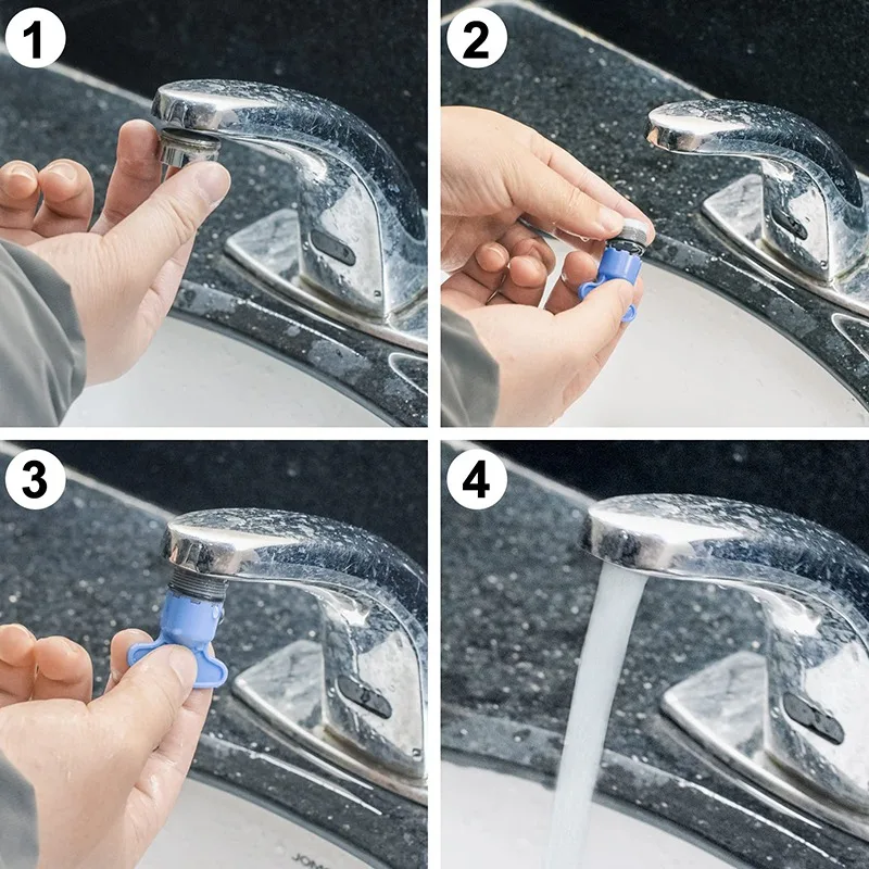 5/6Pcs Faucet Aerator Repair Replacement Tool Spanner  Aerator Wrench Sanitary Ware Faucet Inflator Filter Tool （Three models） image 6