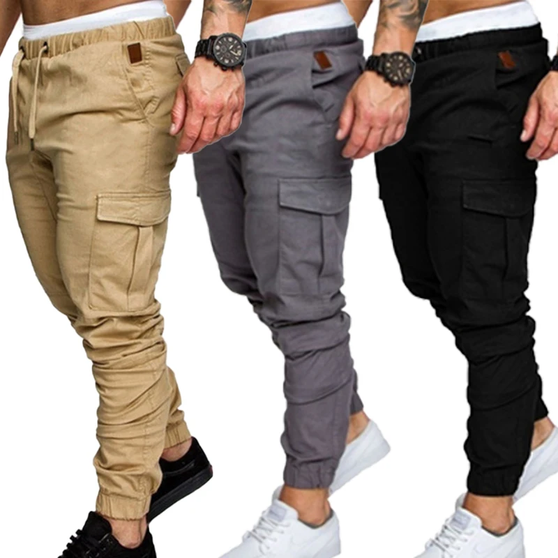 Pantaloni lunghi larghi moda uomo pantaloni sportivi da Jogging pantaloni da Jogging pantaloni sportivi Casual da Jogging