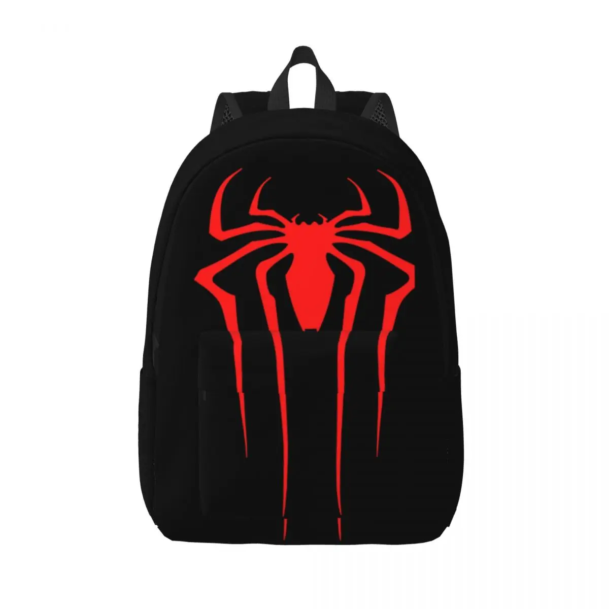 

Cartoon Red Spider Backpack Teen Manga Simple Print Backpacks Polyester Funny School Bags University Design Rucksack Xmas Gift