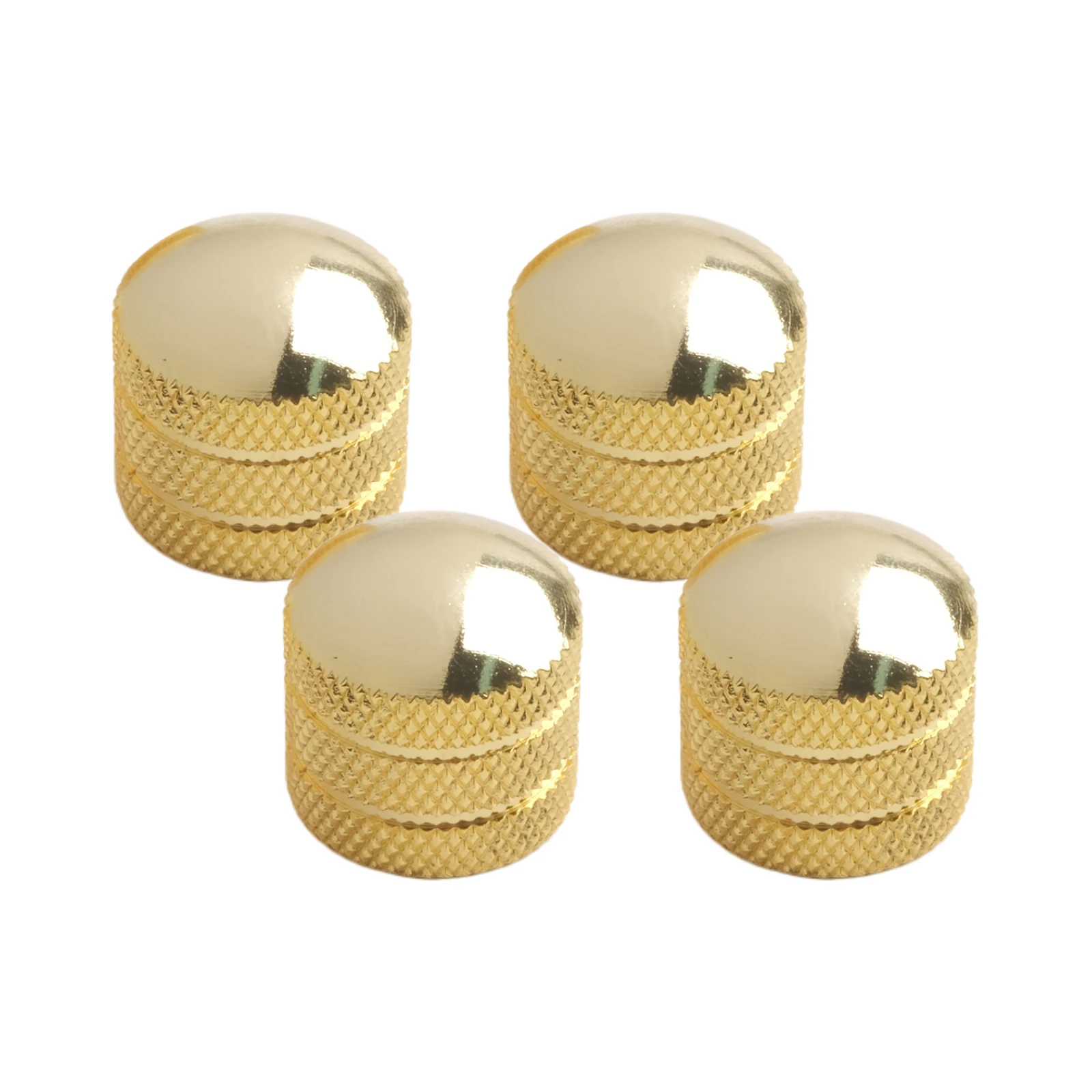 Plated Guitar Knobs Electric Bass Knobs Plated Finish Precise Control High-quality Metal Color Gold For Electric Bass