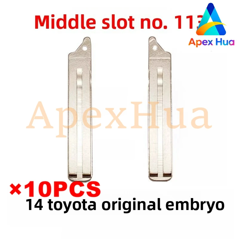 

Заготовка для ключей оригинального типа No 111 для модели Toyota 2014, замена складной головки ключа оригинального стиля, подходит для KD/VVDI