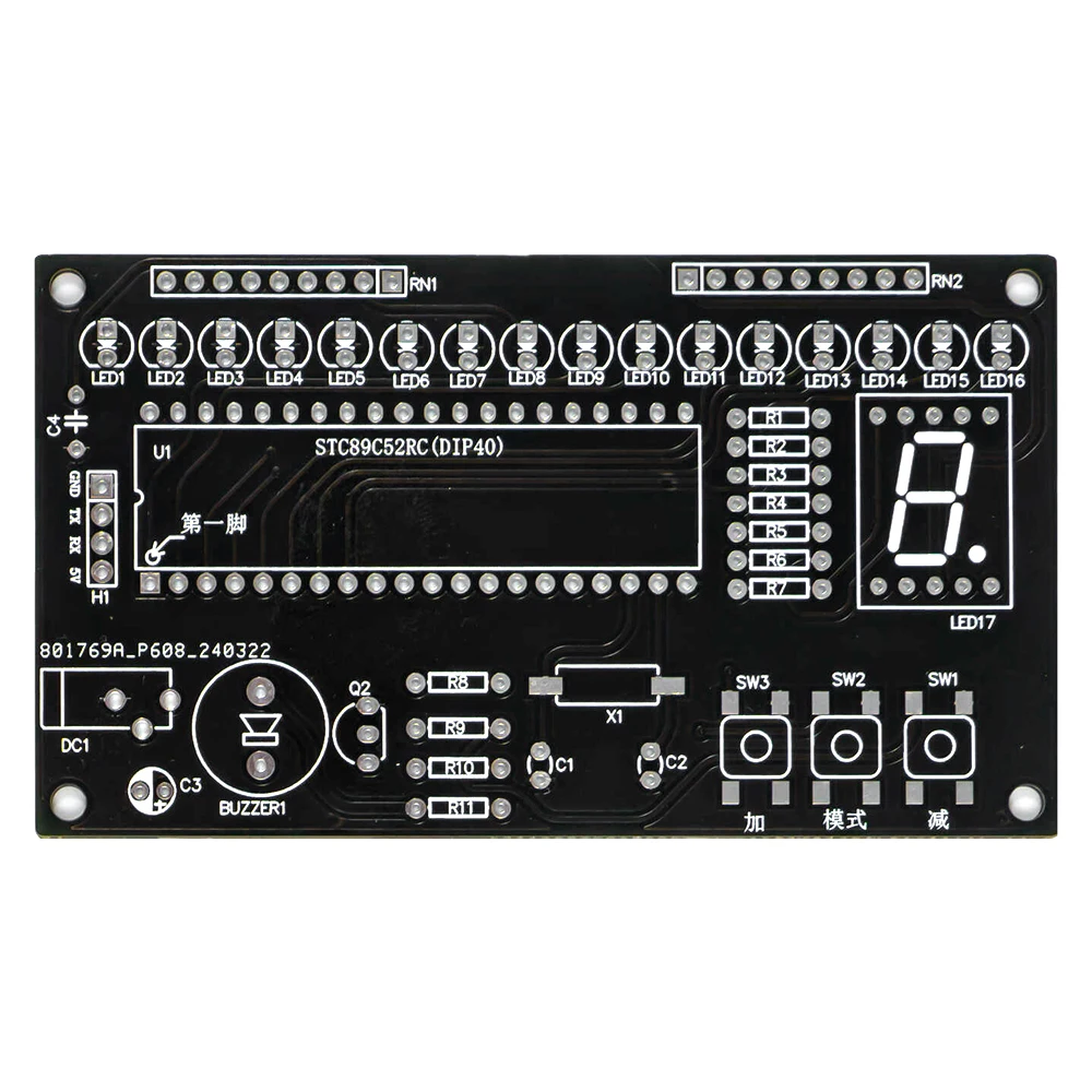 Adjustable Speed LED Music Flo - Diy Electronics Music 评论和价格