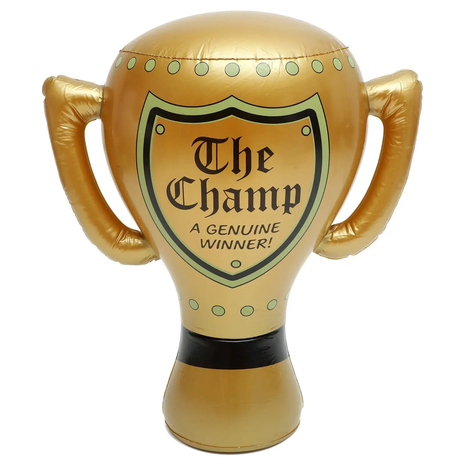 

Inflatable Trophy Toy PVC Material Golden Trophy Cup Portable Sports Meeting Party Award Kids Game Props Eco Friendly Foldable