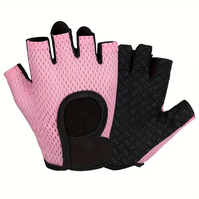 1 pair Breathable Ultra Light Weightlifting Gloves, Men's&women's full-length Fitness Training Gym Exercise Cycling Gloves