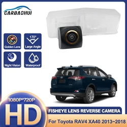 Rear View Camera For Toyota RAV4 XA40 2013 2014 2015 2016 2017 2018 Golden HD CCD Night Vision Backup Parking Reverse Camera
