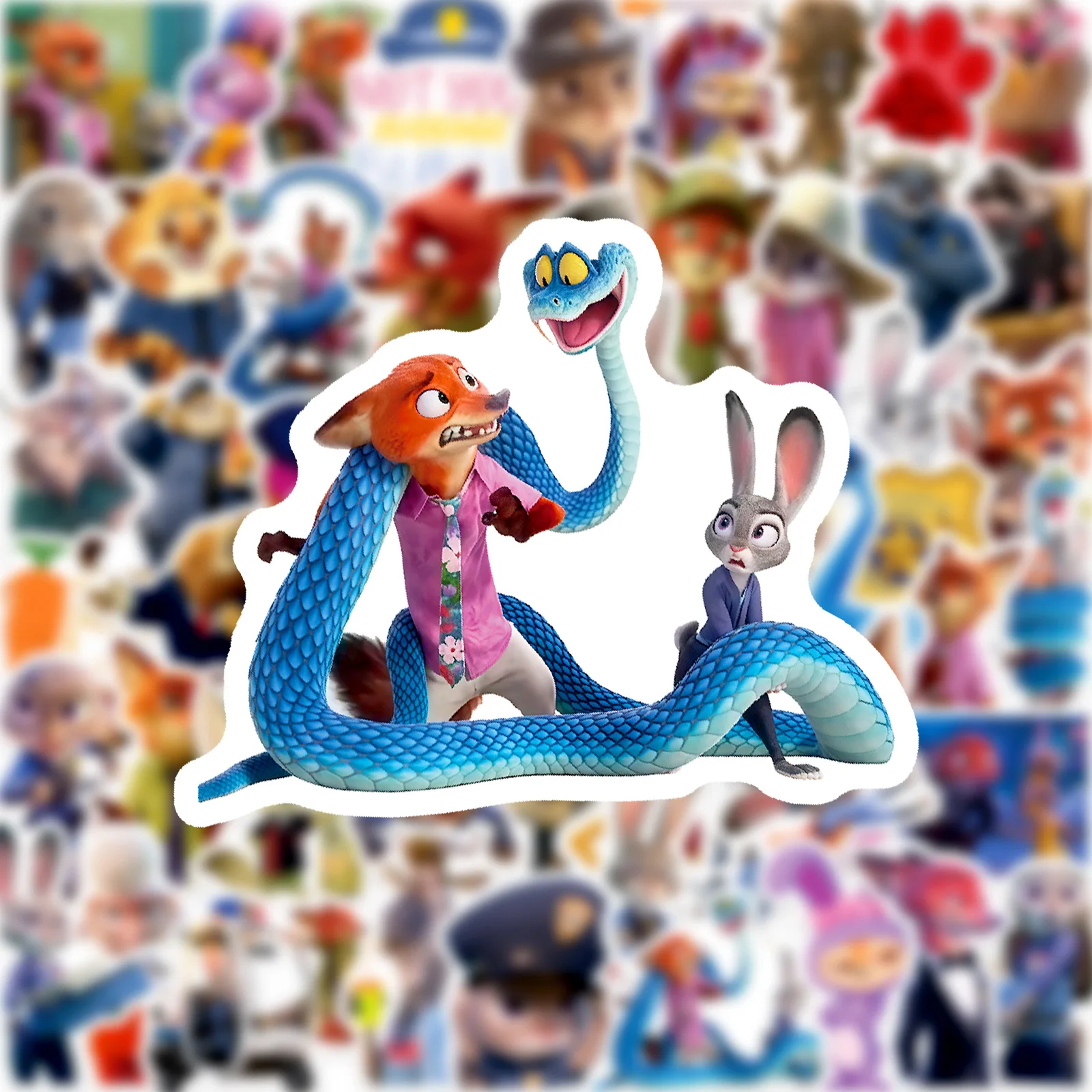 

10/30/55PCS Cartoon Disney Animation Zootopia Sticker DIY Phone Laptop Luggage Skateboard Graffiti Decals Fun