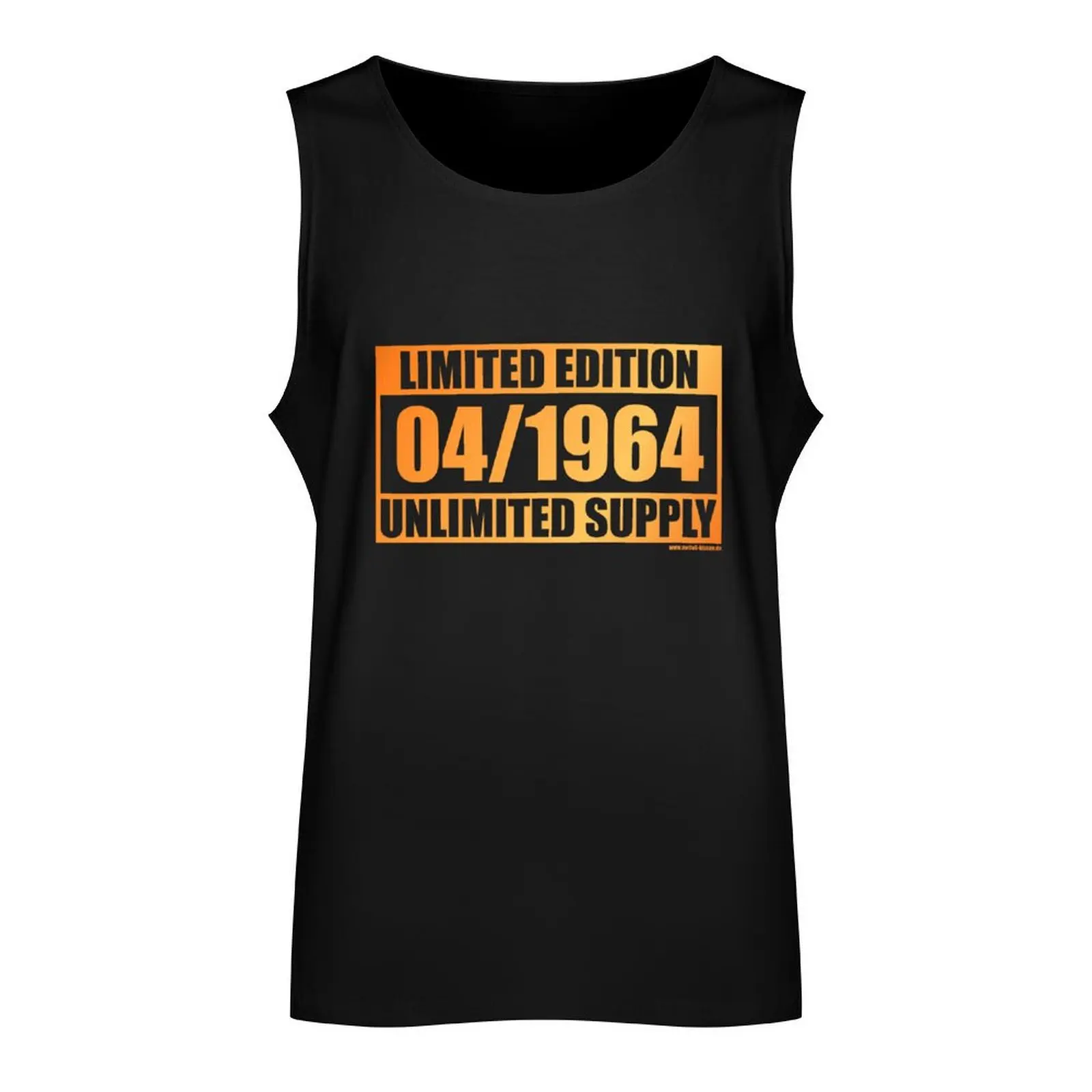 60th birthday Limited Edition - Unlimited Supply 04/1964 Tank Top sexy clothes men gym clothes man Gym man men clothing