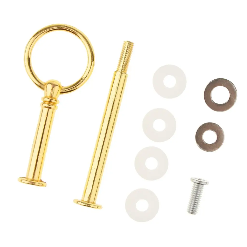 2 Tier Round Top Cake Stand Rack Handle Fitting Hardware Rod