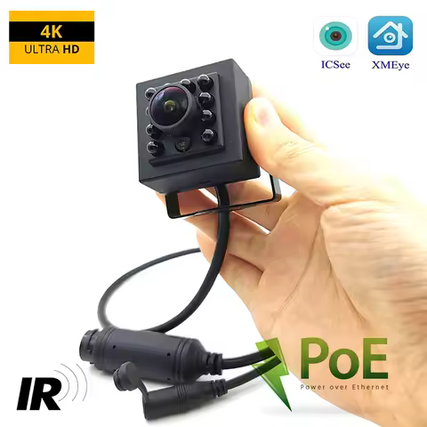 4K Ultra HD Bird Nest Car Use POE Ip Cam P2P 4MP 5MP 8MP 940NM IR Led Night POE Mini CCTV Security POE Ir Ip Camera IR-Cut Audio