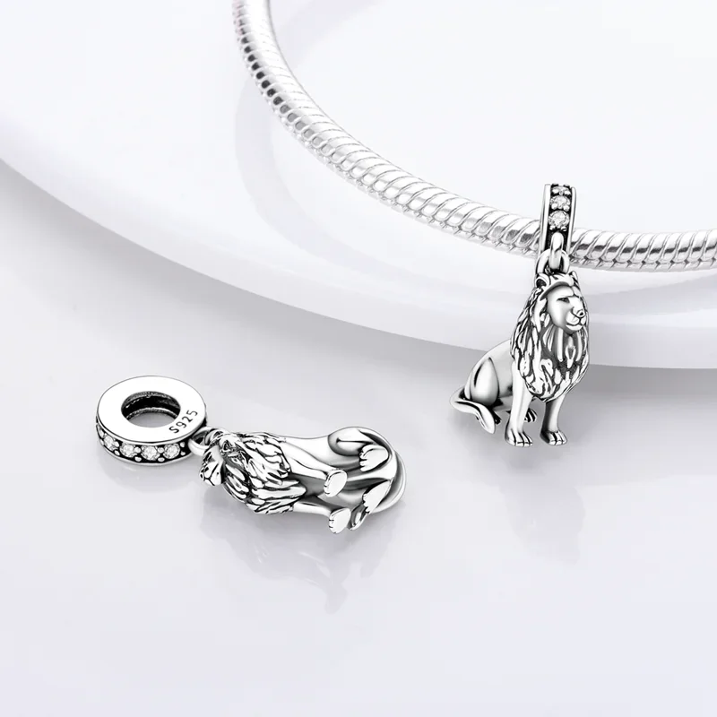 Silver Charms Beads Animal Designs for DIY Accessories