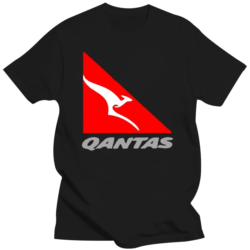 2020 Funny Qantas Airways Australian Airline New T-Shirt Cotton 100% Double Side Unisex Tee